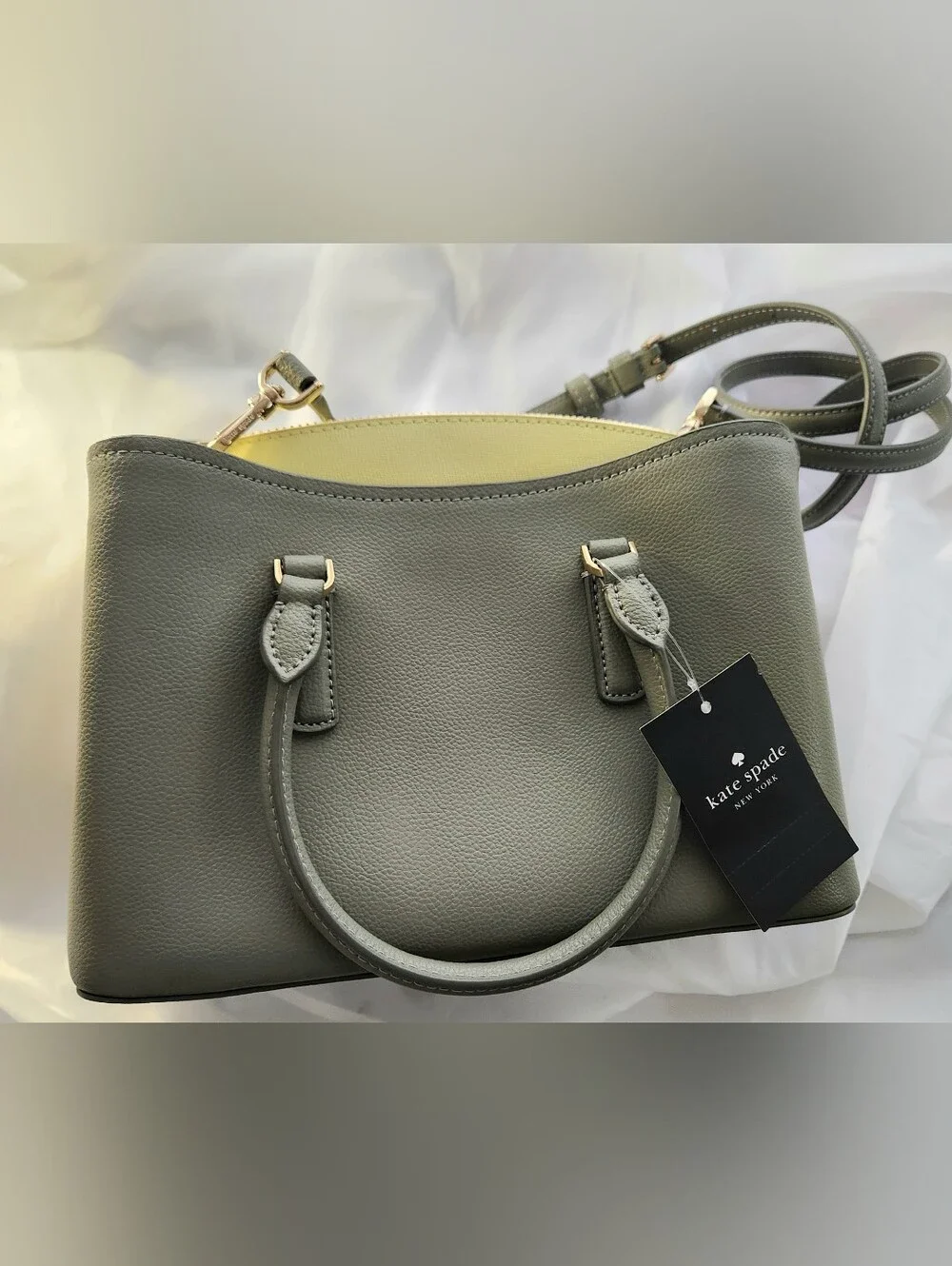 kate spade New York thompson street colorblock del Satchel Crossbody NWT